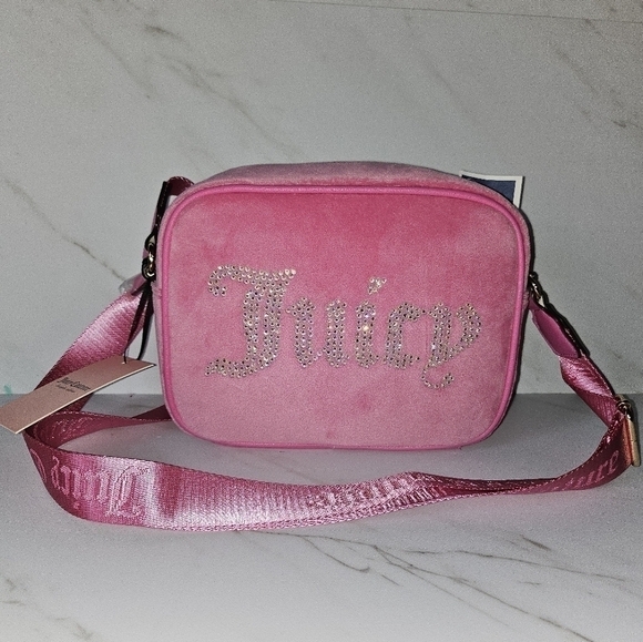 Juicy Couture Juicy pink obsession crossbody bag - Picture 1 of 9